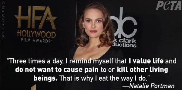 Natalie Portman’s Most Inspiring Quotes on Being Vegan Natalie Portman’s Most Inspiring Quotes on Being Vegan